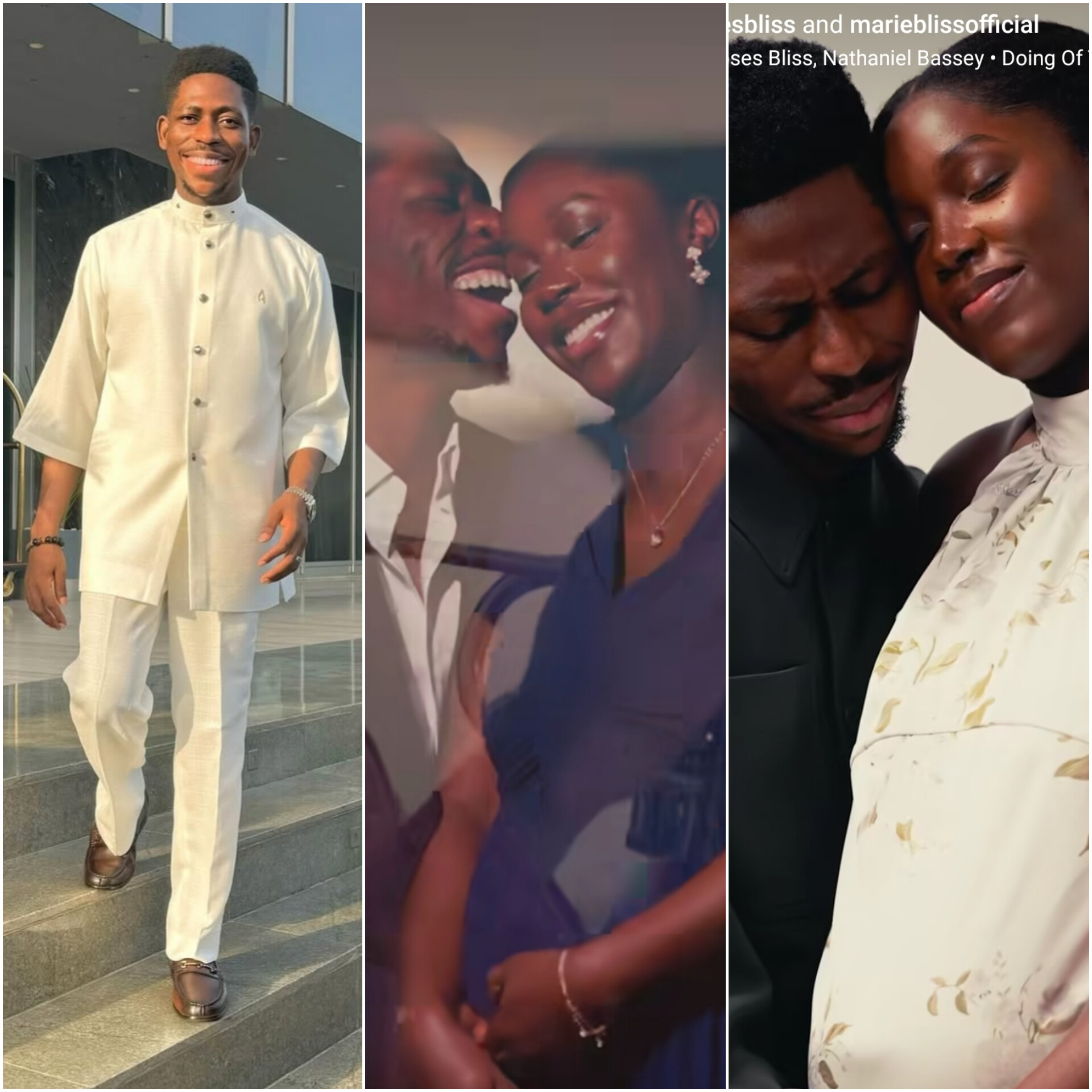 Just in!!! Nigerian Gospel Singer, Moses Bliss, And His Wife, Marie Bliss Welcome Their First Child(Photos)