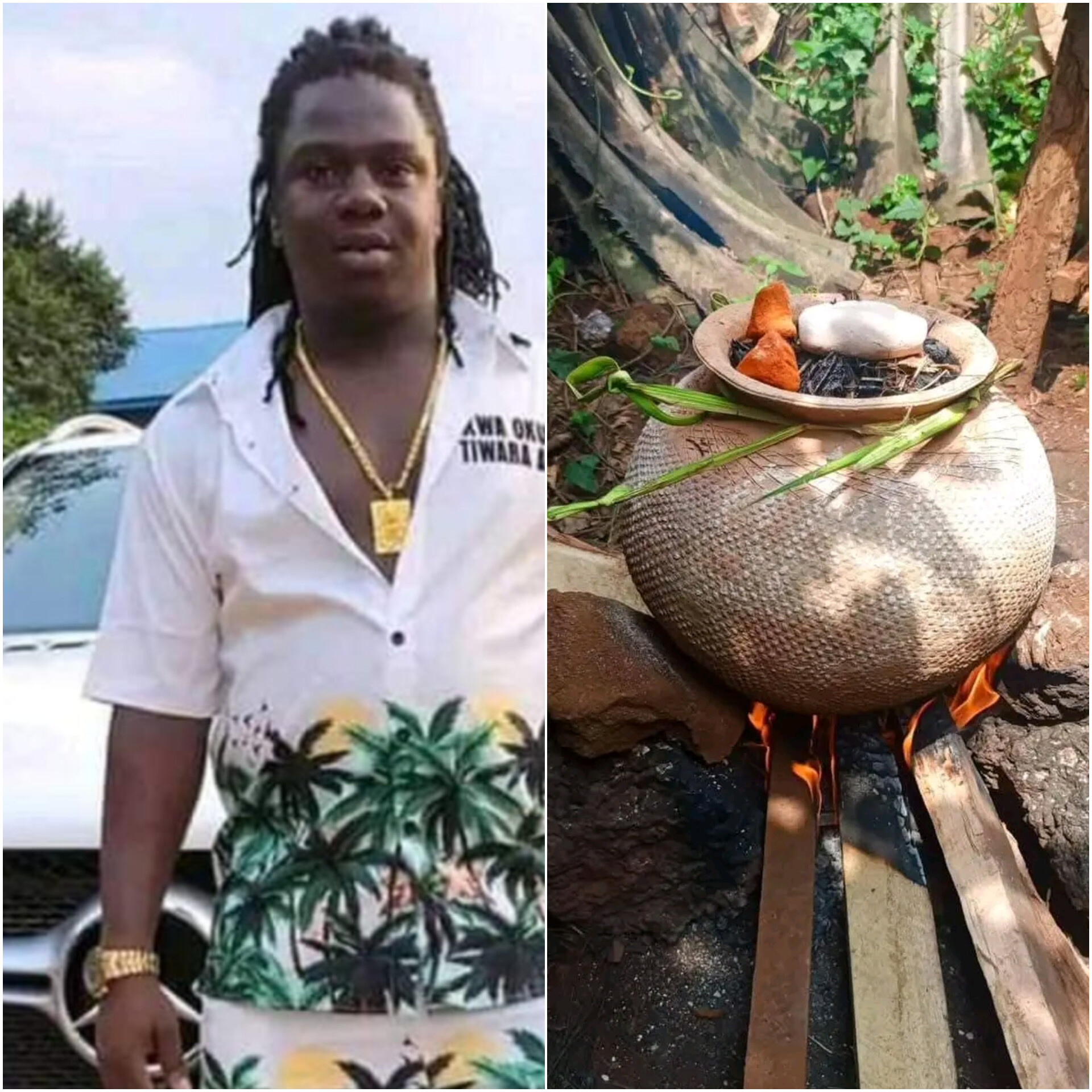 Anambra security operatives arrest popular native doctor, Akwa Okuko Tiwara Aki over money ritual (Oke Ite) promotions