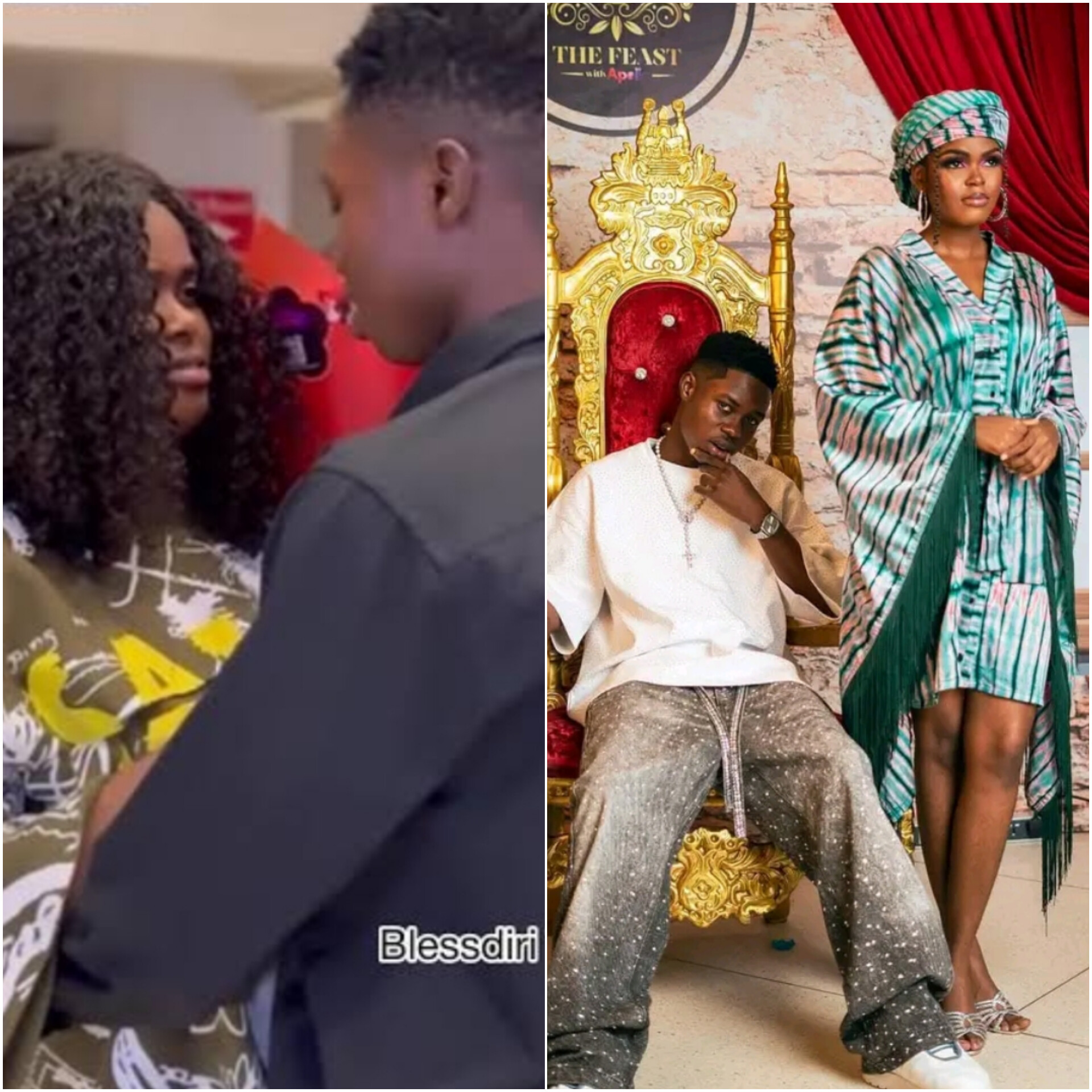 Nigerian Tiktoker, Peller finally speaks on his engagement to Jarvis, reveals wedding date (photos)