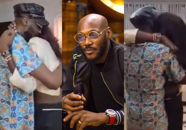 2face engage new lover, Natasha in viral video (photos)